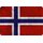 Schild "Norwegen National Flagge" 20 x 30 cm Blechschild