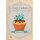 Schild Spruch "Cupcake mint and chocolate- best flavour" 20 x 30 cm Blechschild
