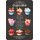 Schild "Cupcake Rezept" 20 x 30 cm Blechschild