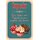 Schild Spruch "Leben ohne Cupcake, sinnlos" 20 x 30 cm Blechschild