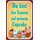 Schild Spruch "du bist dasTopping auf meinem Cupcake" 20 x 30 cm Blechschild