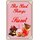 Schild Spruch "best things in life are sweet" 20 x 30 cm Blechschild