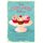 Schild Spruch "Sweet Cupcake Bakery" 20 x 30 cm Blechschild