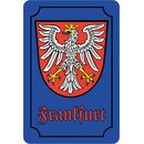 Schild Wappen "Frankfurt" 20 x 30 cm Blechschild
