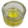 Kerzenhalter "Jumbo Maxi" gelb für Teelichter & Maxi-Teelichter ca. (ØxH) 80 x 55 mm
