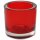 Kerzenhalter "Jumbo" himbeerrot für Teelichter ca. (ØxH) 60 x 60 mm