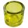 Kerzenhalter "Jumbo" grün (birke) für Teelichter ca. (ØxH) 60 x 60 mm