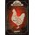 Schild  "Fowl Exklusiv- Teilstücke Huhn" 20 x 30 cm Blechschild