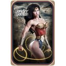 Schild Motiv "Superheldin" 20 x 30 cm Blechschild