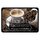 Schild Spruch "mehr Kaffee, Blutgruppe Arabica" 20 x 30 cm Blechschild