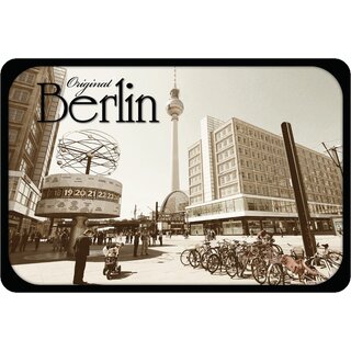 Schild Stadt "Original Berlin" 20 x 30 cm Blechschild