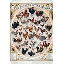Schild "Poultry of the World - Geflügel der...