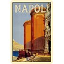 Schild Stadt "Napoli" 20 x 30 cm Blechschild