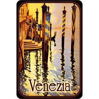 Schild Stadt Venezia 20 x 30 cm Blechschild