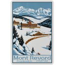 Schild Stadt "Mont Revard - Frankreich" 20 x 30...