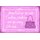 Schild Spruch "nie zu viele Taschen, nur zu wenig Schrank" 20 x 30 cm Blechschild