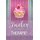 Schild Spruch "Backen ist meine Therapie" 20 x 30 cm Blechschild