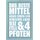 Schild Spruch "Mittel gegen Stress schlechte Laune Fell 4 Pfoten" 20 x 30 cm Blechschild