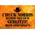 Schild Spruch "Chuck Norris neulich geblitzt, beim Einparken" 20 x 30 cm Blechschild