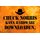 Schild Spruch "Chuck Norris kann Hardware downloaden" 20 x 30 cm Blechschild
