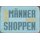 Schild Spruch "Echte Männer lassen shoppen" 20 x 30 cm Blechschild