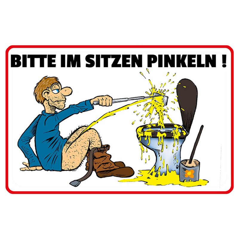 Bitte Im Sitzen Pinkler Bilder