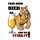 Schild Spruch "Fass mein Bier an und du stirbst" 20 x 30 cm Blechschild