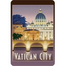 Schild Stadt "Vatican City" 20 x 30 cm Blechschild
