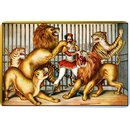 Schild Motiv "Löwen & Raubtiere im...
