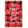 Schild Spruch "Keep calm and eat strawberries" 20 x 30 cm Blechschild