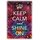 Schild Spruch "Keep calm and shine on" 20 x 30 cm Blechschild