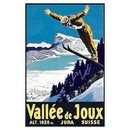 Schild Ort "Vallée de Joux - Schweiz...