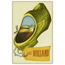 Schild Land "see Holland" Holz Schuh 20 x 30 cm...