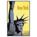 Schild Stadt "New York" Freiheitsstatue 20 x 30...