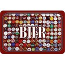 Schild Spruch "Bier" Bierdeckel 20 x 30 cm...