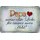 Schild Spruch "Papa, meine erste Liebe, für immer mein Held" 20 x 30 cm Blechschild