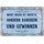 Schild Spruch "Nicht siegen wichtig, dabeisein und gewinnen" 20 x 30 cm Blechschild