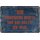 Schild Spruch "verspreche nichts, das halte ich auch" 20 x 30 cm Blechschild