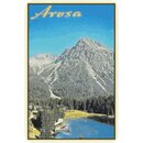 Schild Stadt Arosa Landschaft 20 x 30 cm Blechschild
