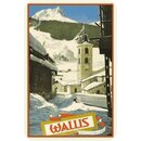 Schild Stadt "Wallis, Zwitserland" Schweiz 20 x...