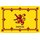 Schild Land "Schottland" gelb 20 x 30 cm Blechschild
