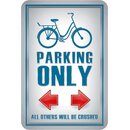 Schild Spruch "parking only, all others...