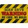 Schild Spruch "Warning, Man cave, my cave my rules" 20 x 30 cm Blechschild