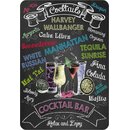 Schild Spruch Cocktails, Cocktail Bar, Relax and Enjoy 20...