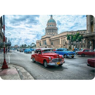 Schild Motiv Autos, Oldtimer, Cuba Havana 20 x 30 cm Blechschild