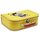 Spielzeugkoffer Kinder Kinderkoffer Pappe gelb mit Waschbär 35 cm