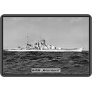 Schild Motiv Schiff "SMS Scharnhorst" Krieg 20...