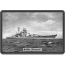Schild Motiv Schiff "SMS Bismarck" Krieg...