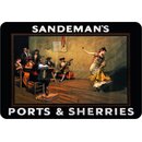 Schild Spruch "Sandemans Ports and Sherries" 20...