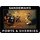 Schild Spruch "Sandemans Ports and Sherries" 20 x 30 cm Blechschild